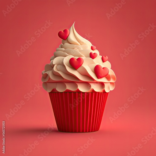 Valentines Day Cupcake (Gen...