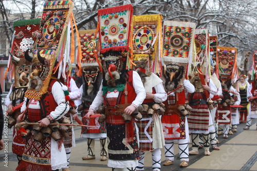 International masquerade festival Surva in Pernik, Bulgaria © georgidimitrov70