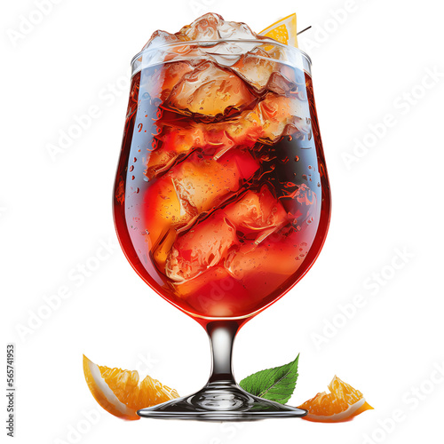 negroni, vermute, campari, drink, red, png photo