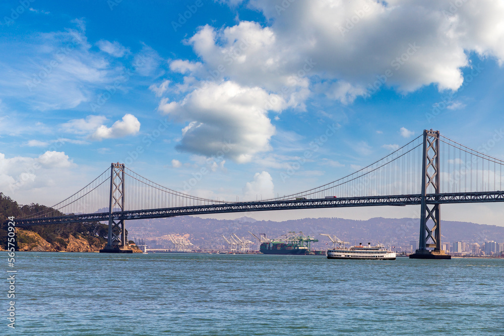 Oakland Bay Bridge in San Francisco