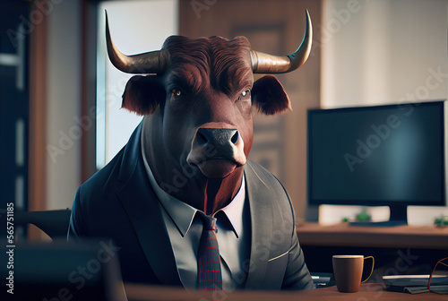 A Bull in the office, Generative ai