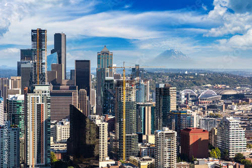 Aerial view of Seattle, USA © Sergii Figurnyi