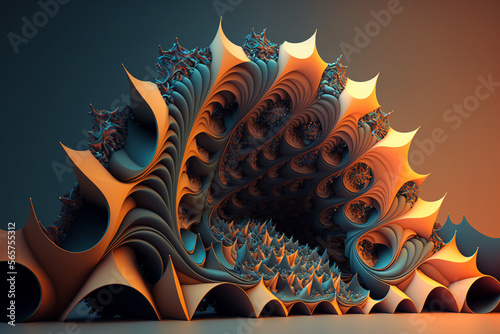 Lyapunov fractal background photo