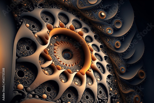 Lyapunov fractal background photo