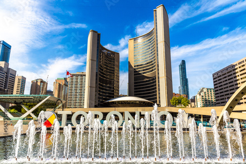 Photography Toronto sign,  Nathan Phillips Square