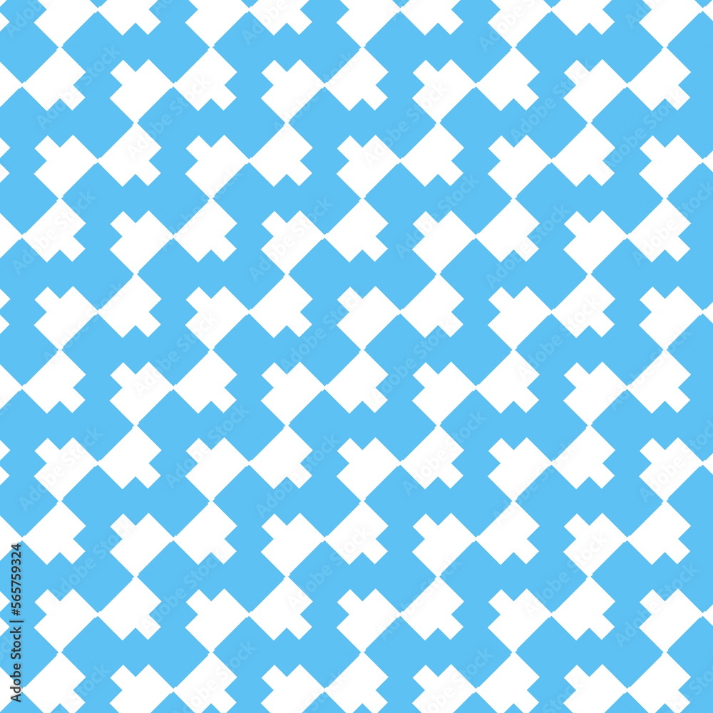 Abstract blue and white seamless pattern Abstract blue and white seamless pattern