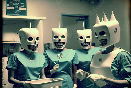 Creepy Tooth People