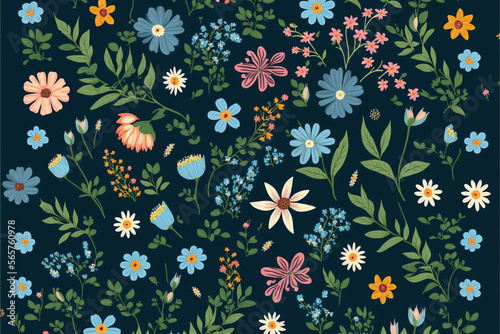 ditsy floral pattern made by generative ai