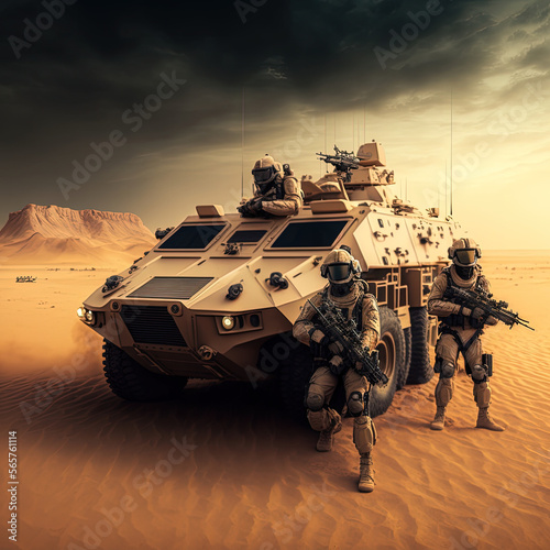 special army force in the desert mission