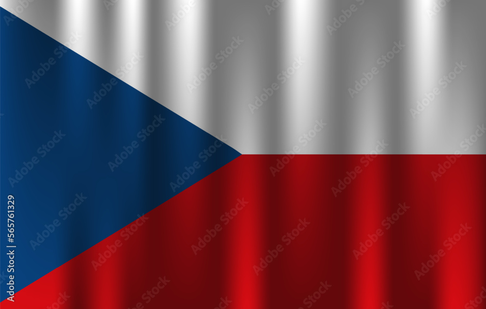 Naklejka premium flag of country nation symbol 3d textile satin effect background wallpaper vector