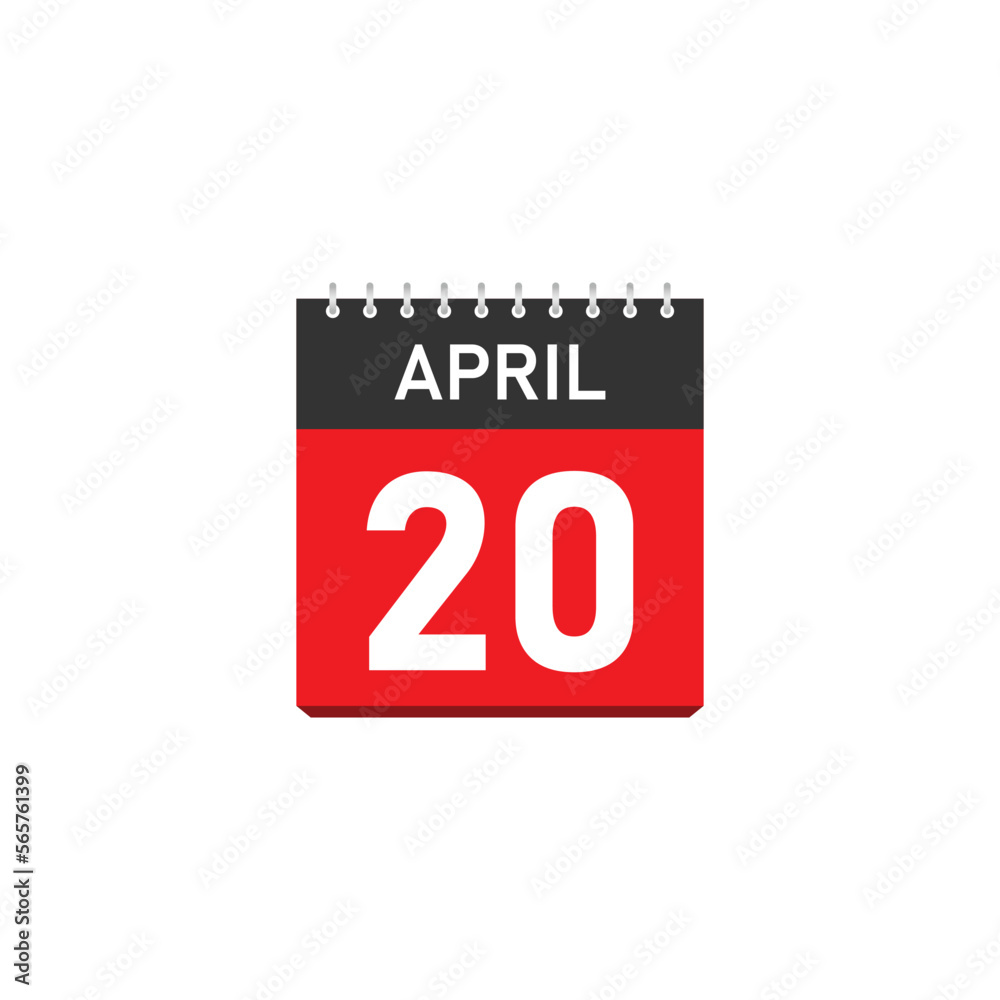 April 20 Concept Design. Vector Illustration. April 20 Concept Design. Vector Illustration.
