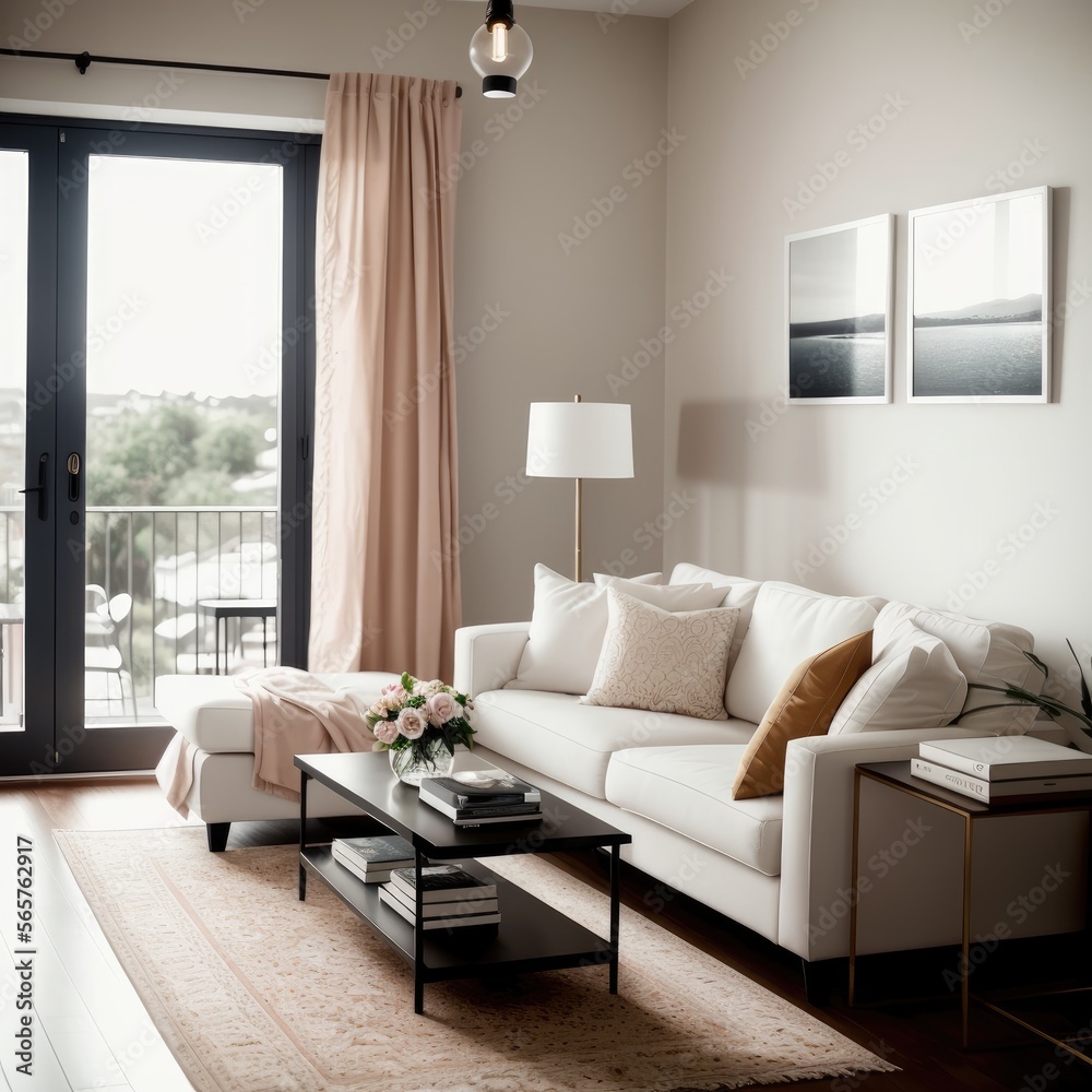 Fototapeta premium modern living room