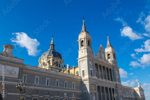 Almudena cathedral in Madrid