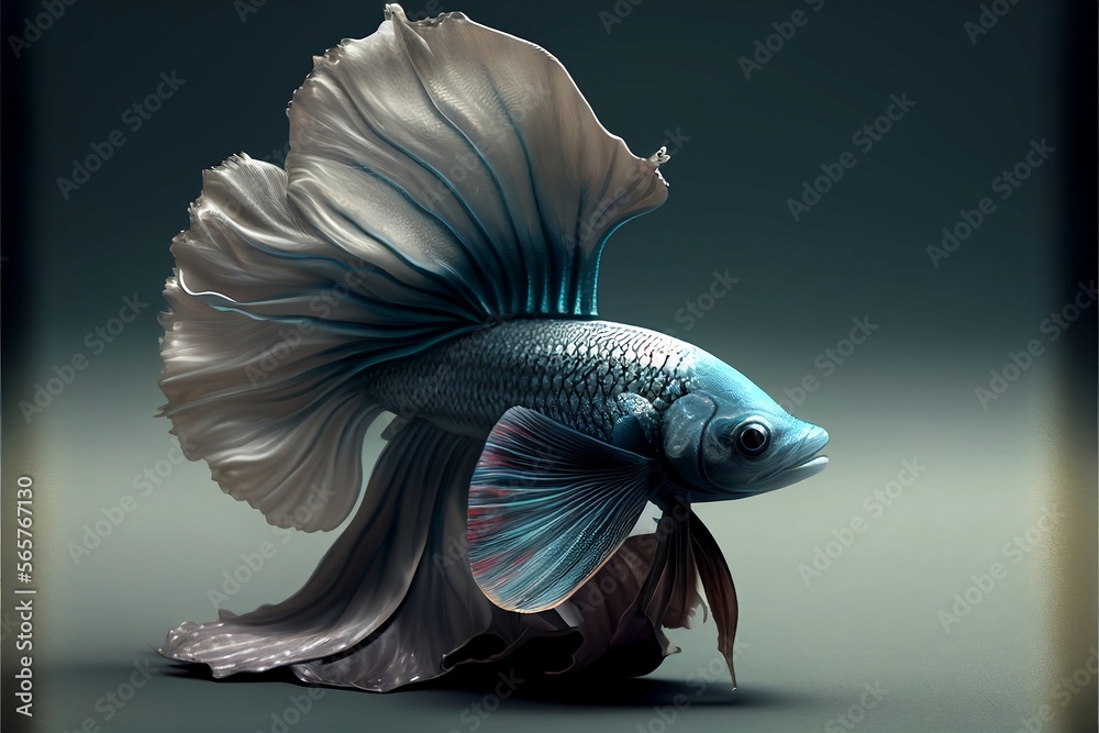 Fototapeta premium siamese fighting fish