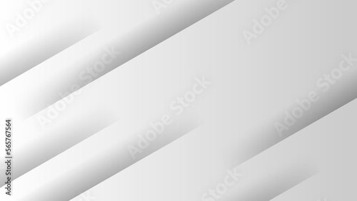 Wallpaper Mural Abstract business presentation banner with white geometric stripes. Torontodigital.ca
