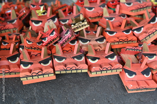 日本の古都　鎌倉の鎌倉宮の板獅子守の風景