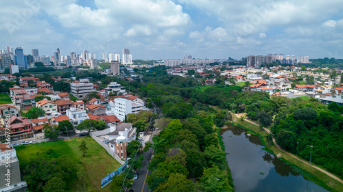 Aerial view of Campolim neighborhood in Sorocaba, Brazil © Pedro