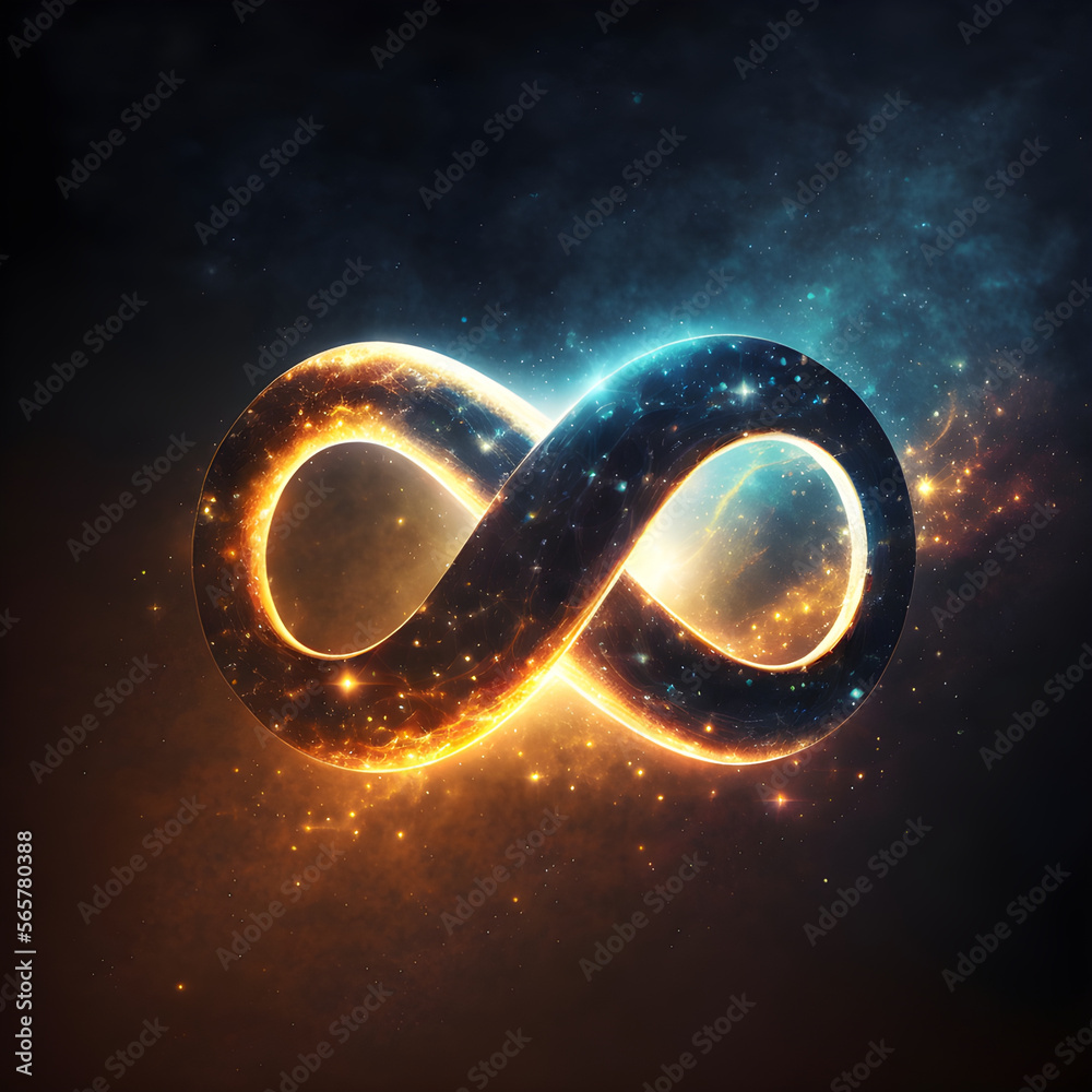 infinity sign with anchor wallpaper