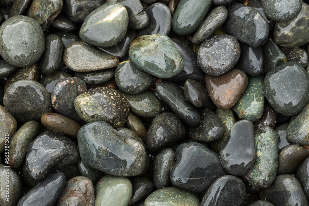 Wet River Rock Texture for Background Wet River Rock Texture for Background