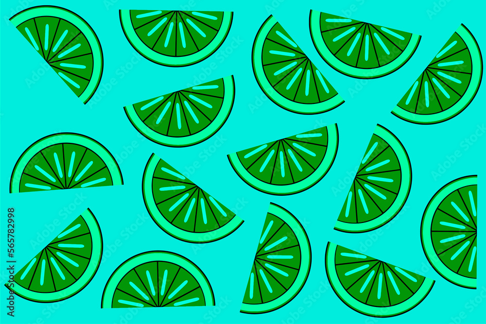 seamless pattern of cheerful limes in green, on a light blue background.seamless pattern of cheerful limes in green, on a light blue background. seamless pattern of cheerful limes in green, on a light blue background.seamless pattern of cheerful limes in green, on a light blue background.