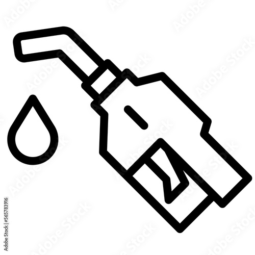 Nozzle line icon