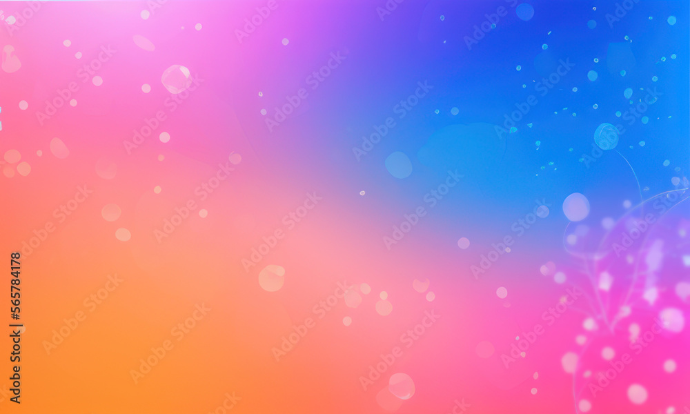 abstract gradient colorful background created with generative AI