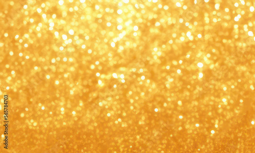 golden sparkles background created with generative AI