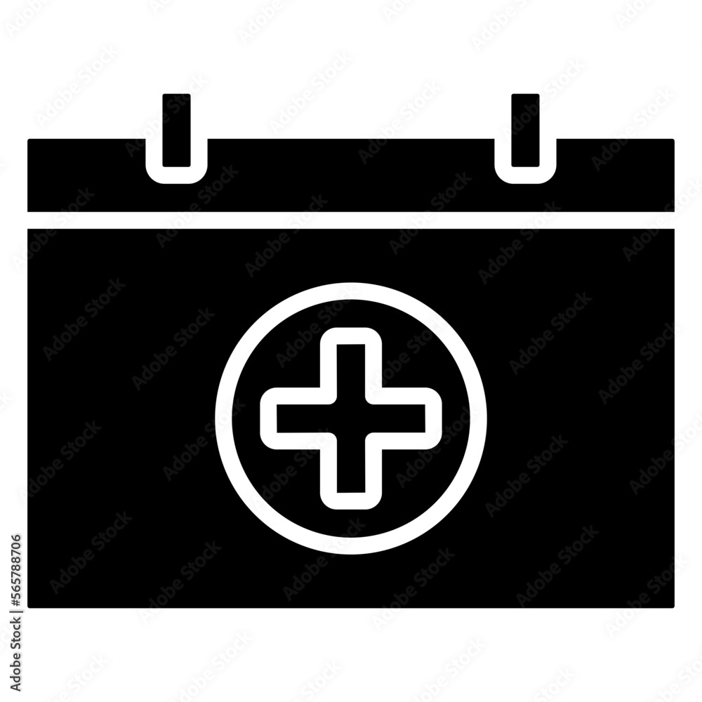 Fototapeta premium medical schedule illustration