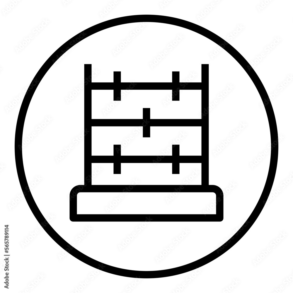 Abacus Circular line icon Abacus Circular line icon