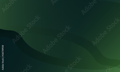 abstract green background with modern corporate technology concept presentation or banner design , web, page, greeting, card, background. Vector illustration with line stripes texture elements.