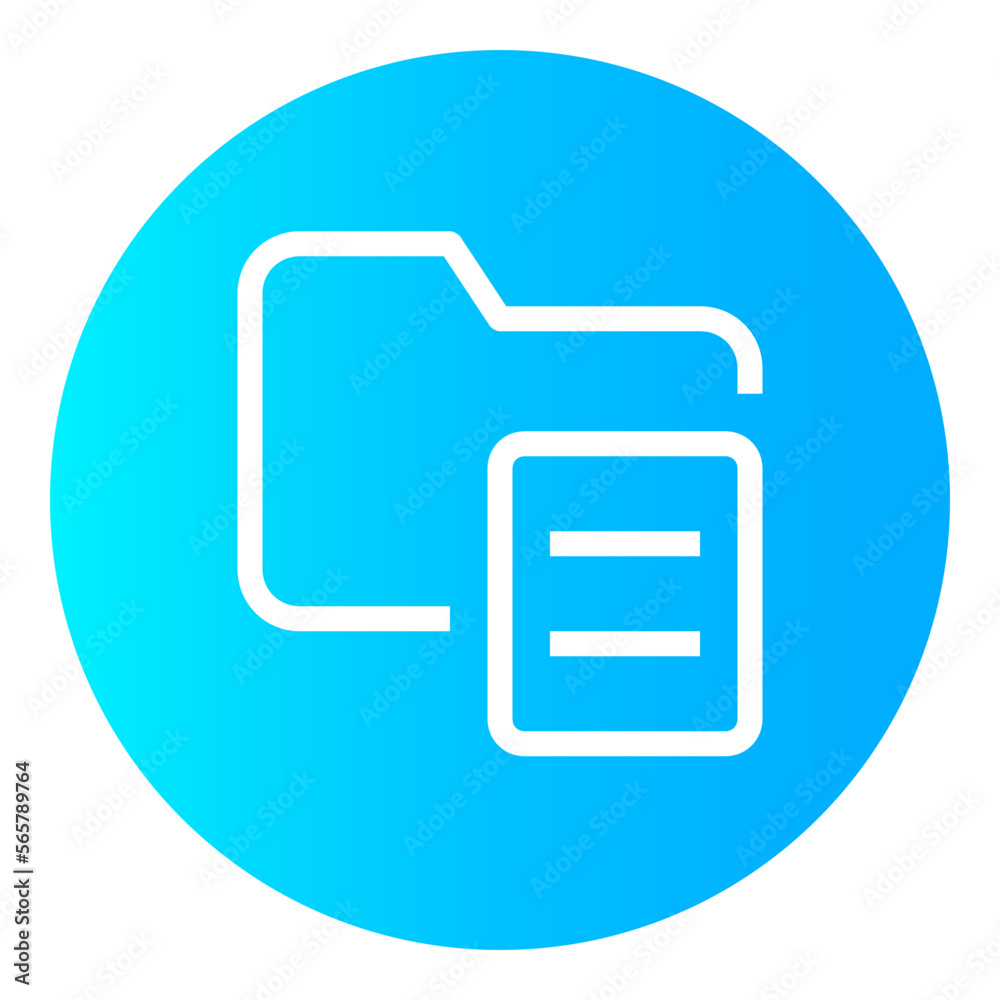 Education Circular gradient icon Education Circular gradient icon