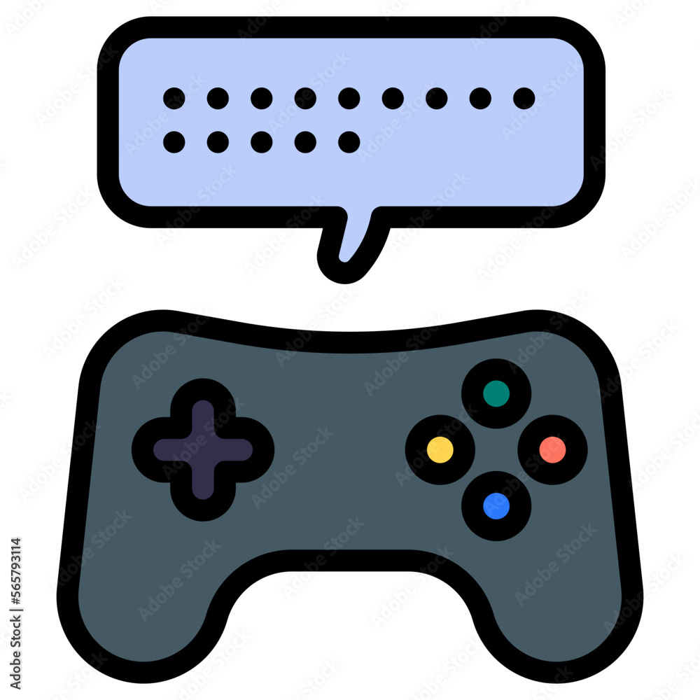 gaming chat illustration gaming chat illustration
