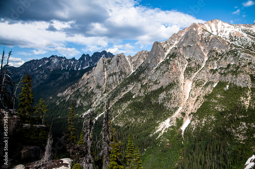 Majestic North Cascades mountains