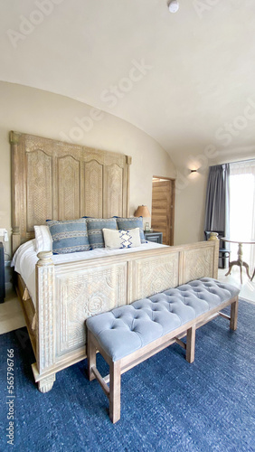 interior of a hotel room