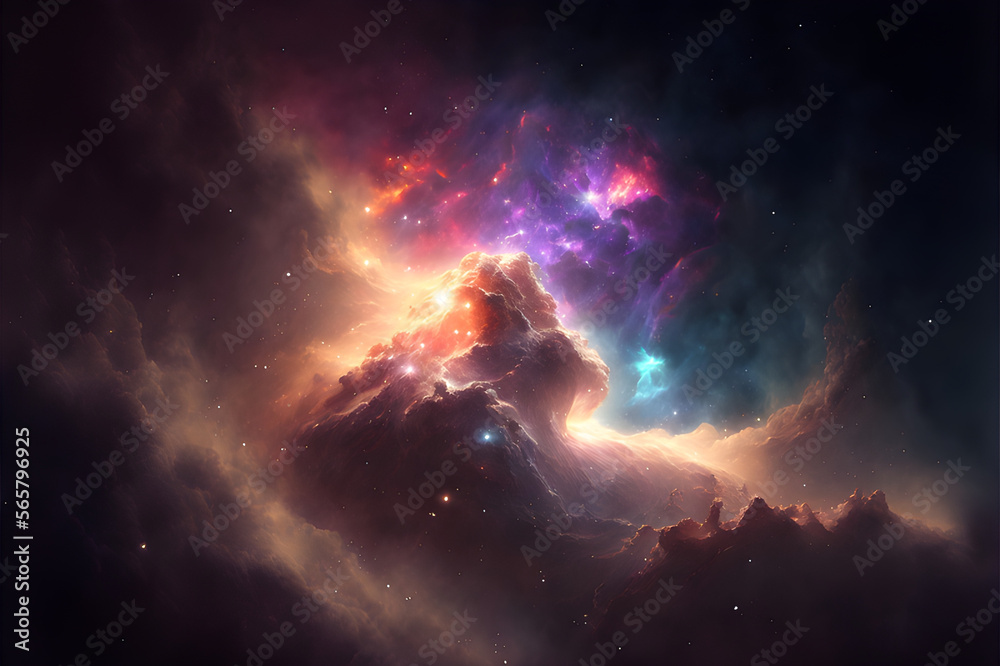Obraz premium Nebula wallpaper