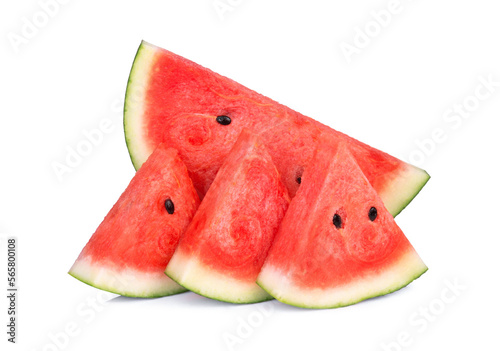 watermelon isolated on white background png file photo