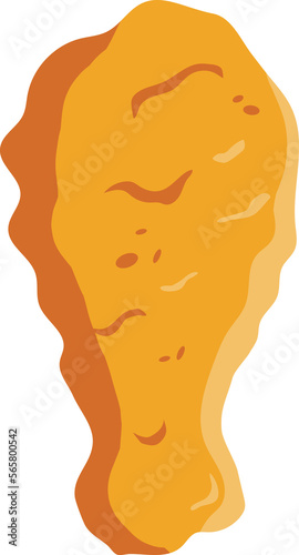 Fried chicken leg