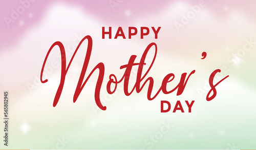 Happy Mother s Day greeting card design I love you mom International Mother s Day