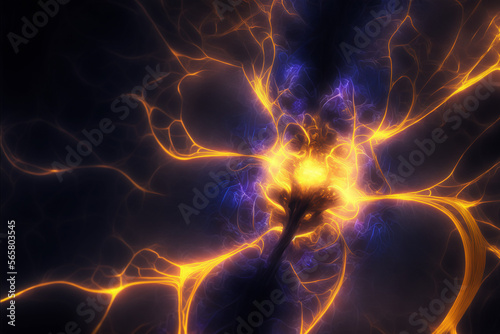 Electric Impuls Organismus / Hintergrundbild
