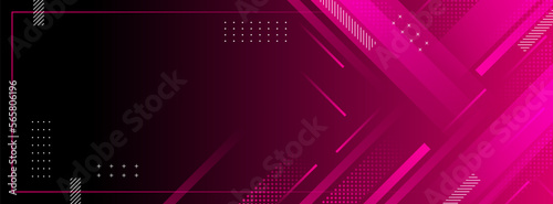 banner background. full color, pink and black gradations