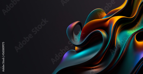 Naklejka Abstract 3D Background