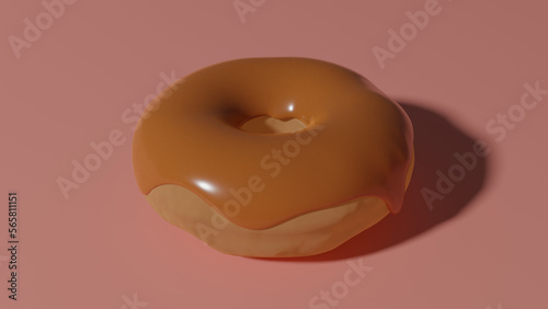 peanut butter plain donut