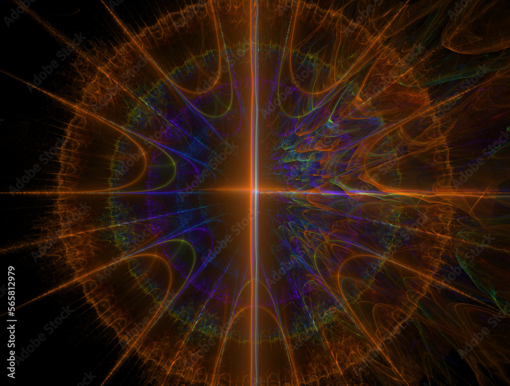 Imaginatory fractal abstract background Image Imaginatory fractal abstract background Image