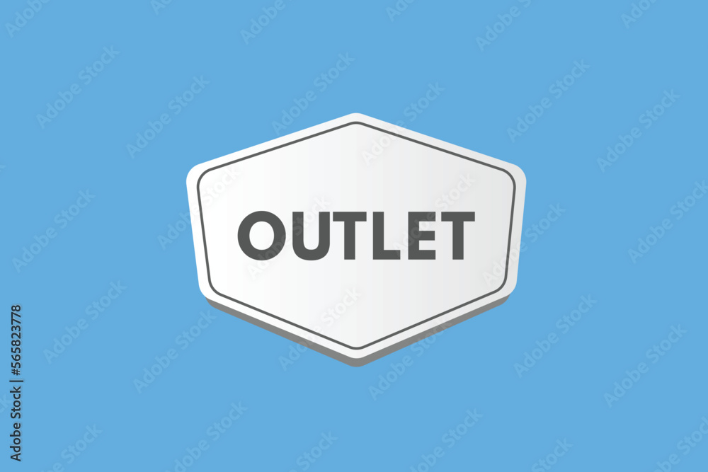 outlet text Button. outlet Sign Icon Label Sticker Web Buttons
outlet text Button. outlet Sign Icon Label Sticker Web Buttons
