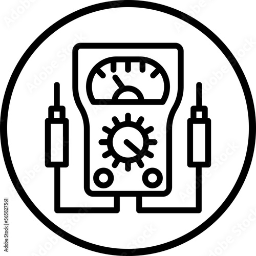 Voltmeter Icon Style