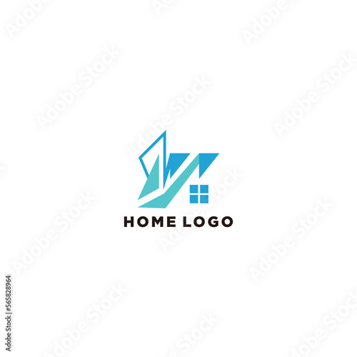Free Download Home vector logo template for real estate - GFXLoad