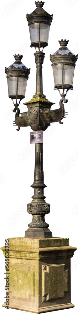 isolated, png, cutout, street lamp, street light, transparent
