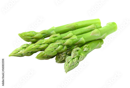 Asparagus isolated on transparent png photo