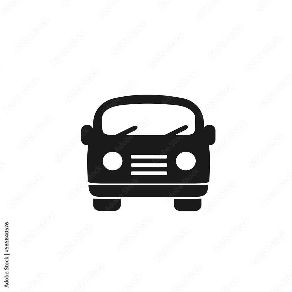 Vector illustration of the logo, the car icon. Isolated on a white background. Vector illustration of the logo, the car icon. Isolated on a white background.