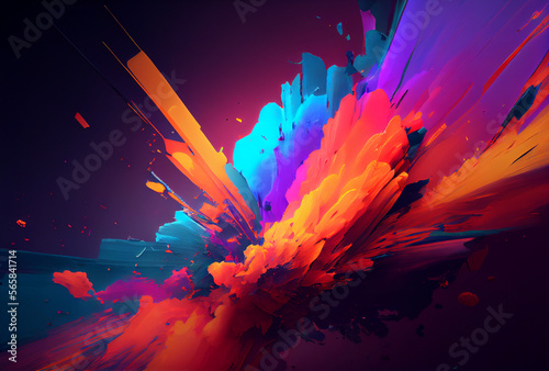 Thumbnail Colorful explosion